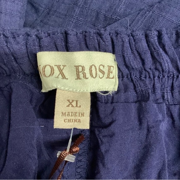 Women's Sleeveless A Line Dress w/ Pockets - Knox Rose - Blue XL #005 - Picture 2 of 7